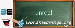 WordMeaning blackboard for unreal